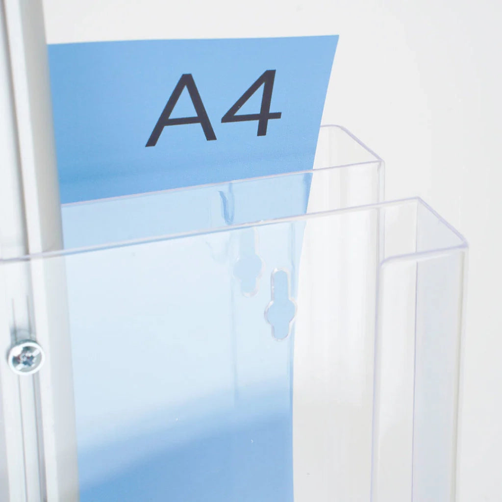 Porta depliant espositore formato A4 - Monofacciale