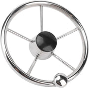 Sterzo marino da 11 pollici - Acciaio inossidabile - Con manopola girevole - Adatto per Verado - Per barca, yacht, pontone - Resistente all'acqua di mare