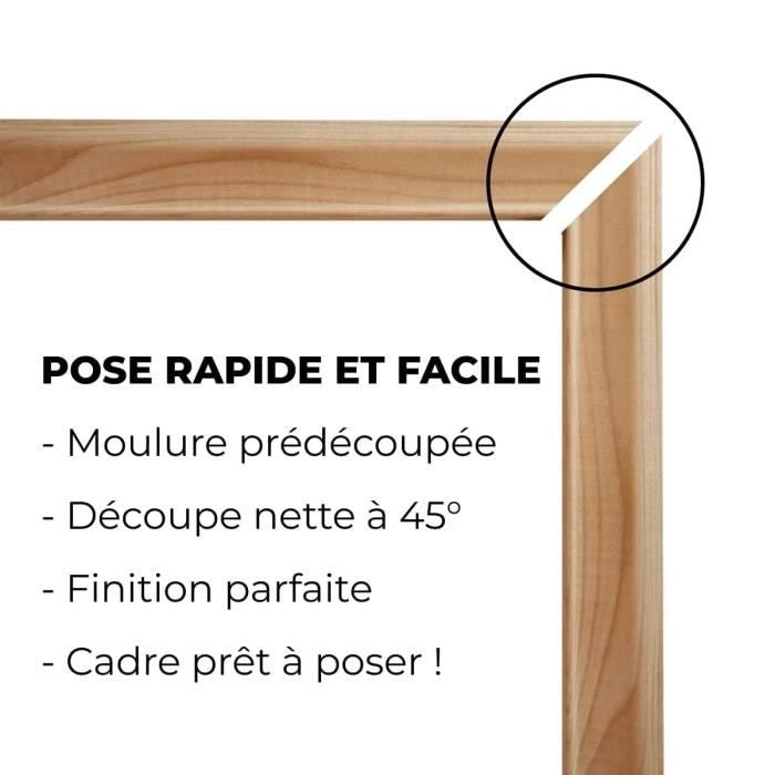 Cornice sagomata - NORDLINGER PRO - 20 x 60 cm - 42 x 14 mm - FSC 100%