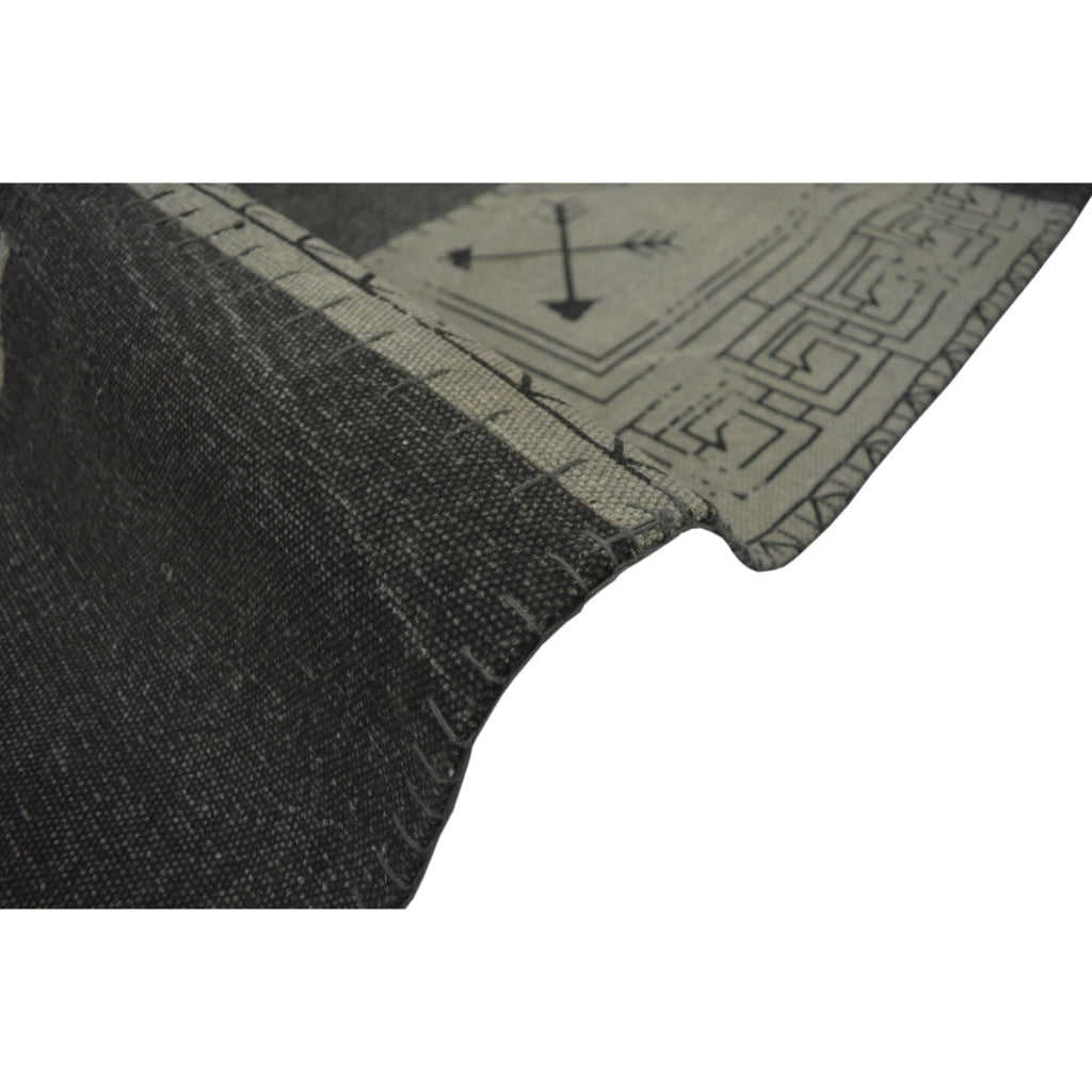 Tappeto Lyrical 200 Patchwork in Cotone Grigio 120x170 cm