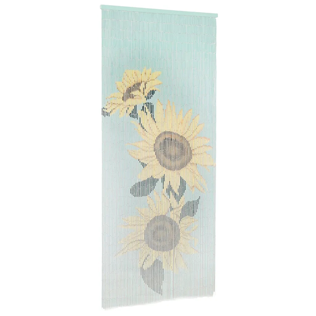 Tenda Antimosche per Porte in Bambù 90x200 cm 45737