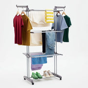 Droogrek per Interno con Alette Ripiegabili - 40 m - Colore Grigio