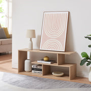 Mobile Porta TV Anän Scaffale Espositore 100 x 30 x 42 cm - Effetto Rovere [en.casa]