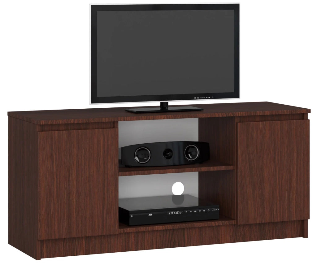 Mobile TV AKORD Wengé 120 cm 2 ante 120x40x55 cm