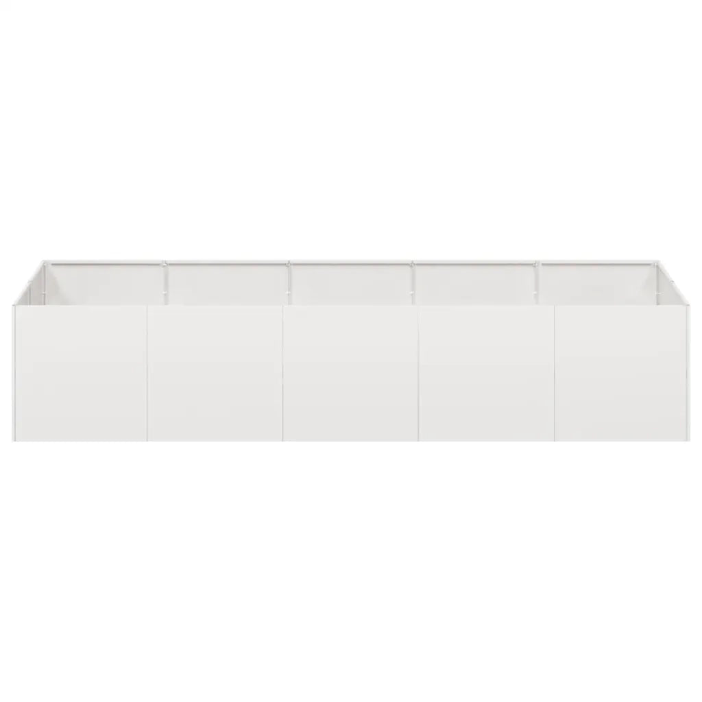 Fioriera 200x80x40 cm in Acciaio Inox 860756