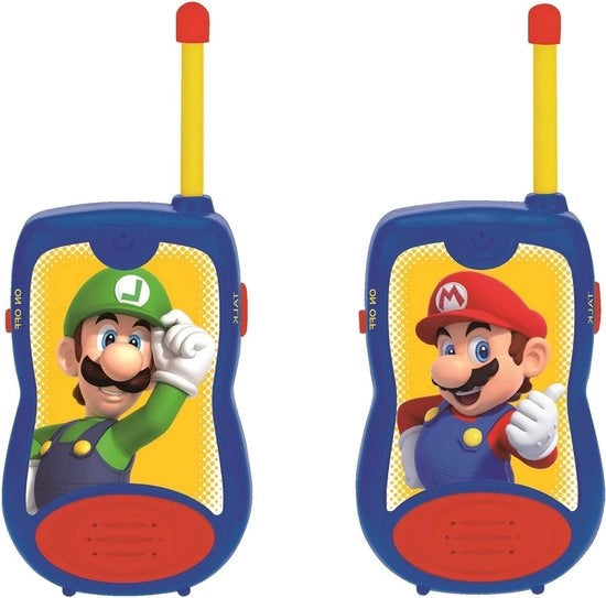 Radiocomunicatore a 2 canali 200m per bambini - 2 canali di comunicazione - Clip con batterie - Blu/Rosso TW12NI