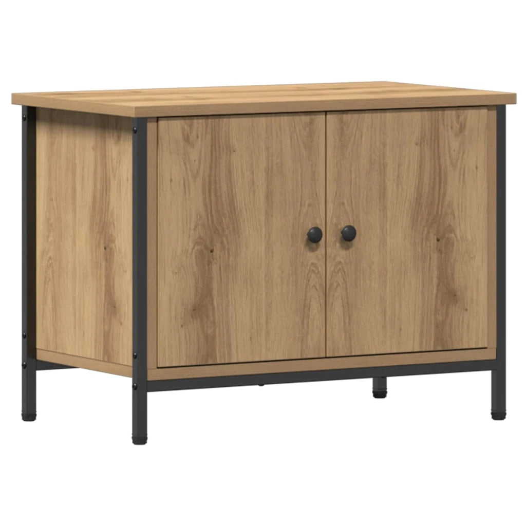 Mobile TV-Credenza per TV-Console TV Rovere artigianale 60 x 35 x 45 cm Legno multistrato