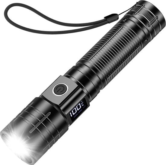 Lanterna a batterie – Lanterna da tasca – Lanterna LED – Lanterna da mano – Campeggio – Esterno – Illuminazione di emergenza – Casa – Auto – Lavorazione – Adulti – Illuminazione – Lanterna da tasca