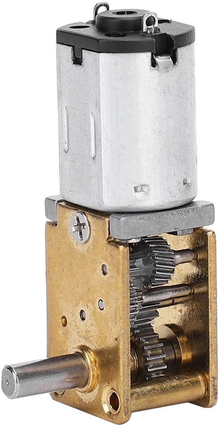 Motore a Vermicolo Mini - 70RPM Motore DC a Scoppietto Brushed per Diverse Applicazioni