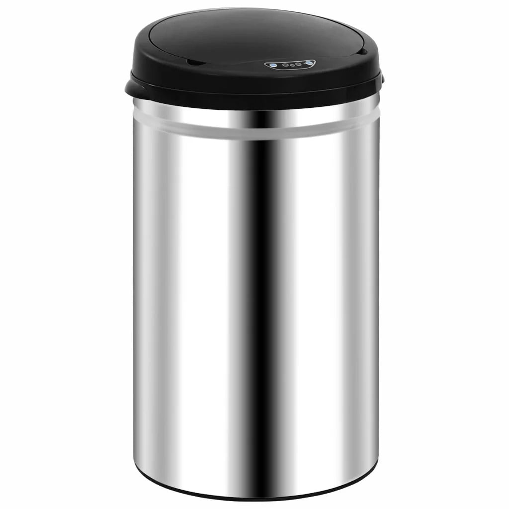 Contenitore automatico con sensore in acciaio inox da 40 litri 02_0006078
