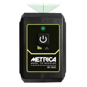LIVELLO LASER 'GREEN CROSS' 2 LINEE METRICA Colore verde, portata fino a 15 mt - METRICA