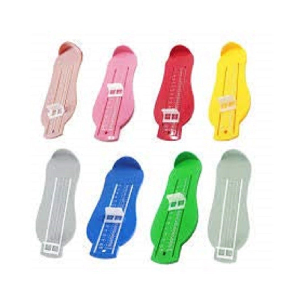 Trade Shop - Strumento Misurazione Piede Per Scarpe Lunghezza 6-20 Cm Righello Bimbi Crescita -