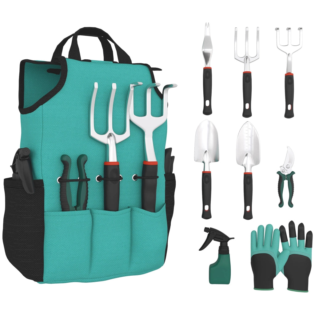 Set Giardinaggio ¨C Zephmum ¨C 9 Pezzi Alluminio con Tijeras de Podar