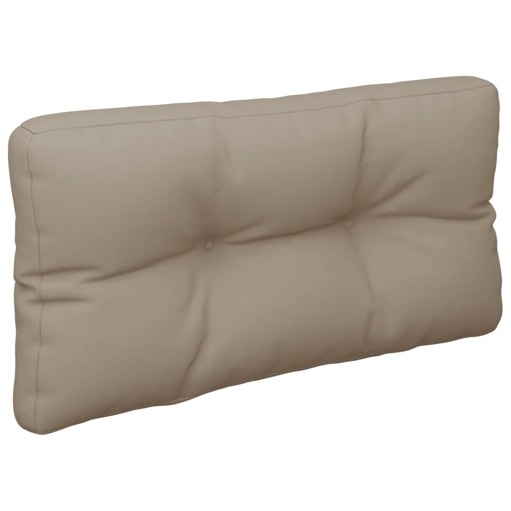 Cuscino per Pallet Tortora 80x40x12 cm in Tessuto 360609