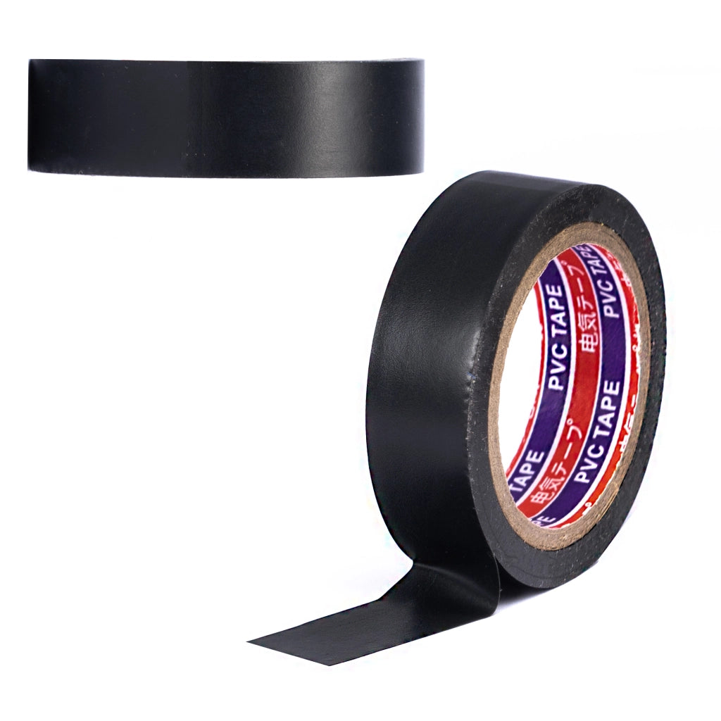 Nastro Isolante Nero 10m – Alta Qualità e Resistenza | PVC, 0,13mm Spessore, 16mm Larghezza