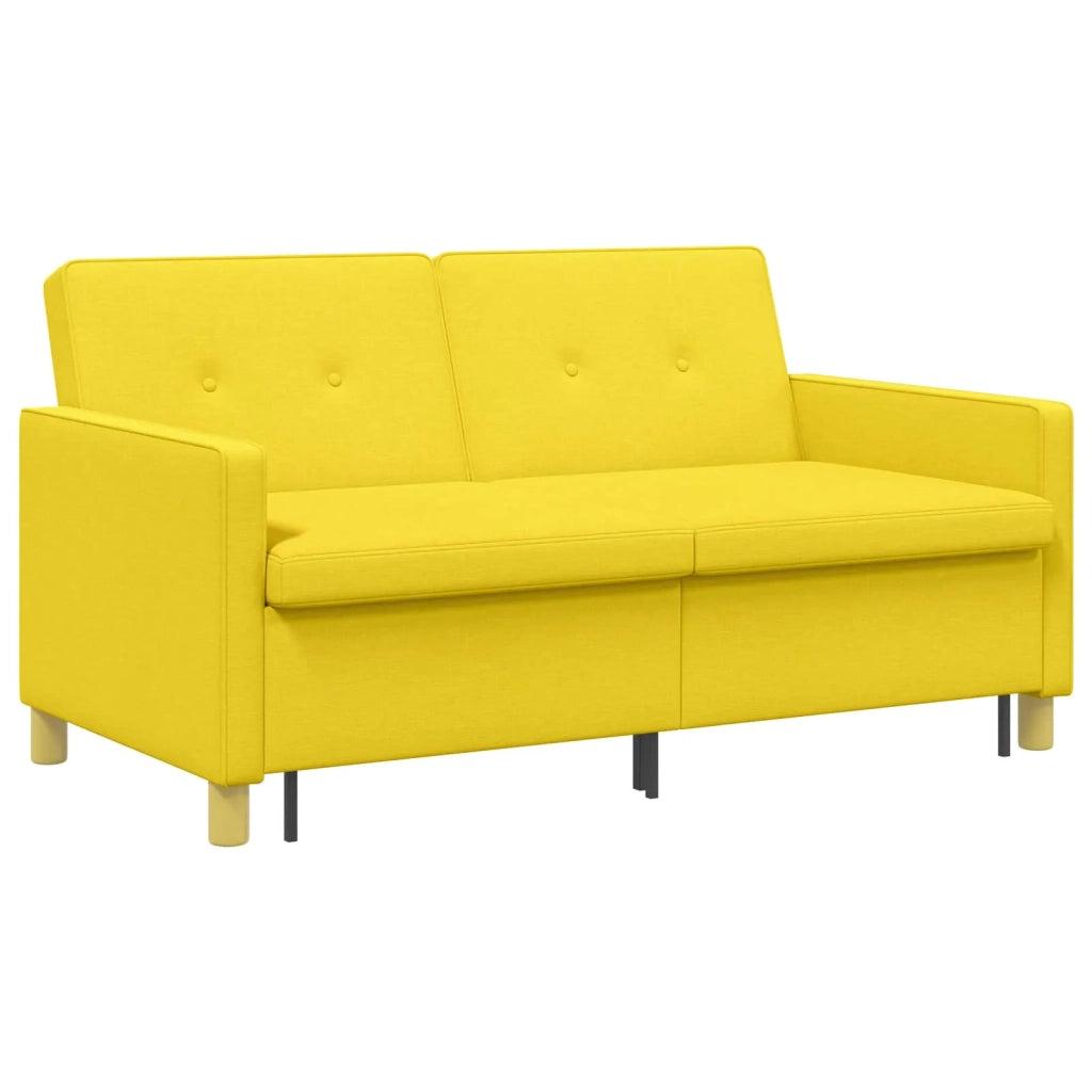 Divano Letto Estraibile Giallo Chiaro 154 x 94,5 x 80,5 cm 42033348