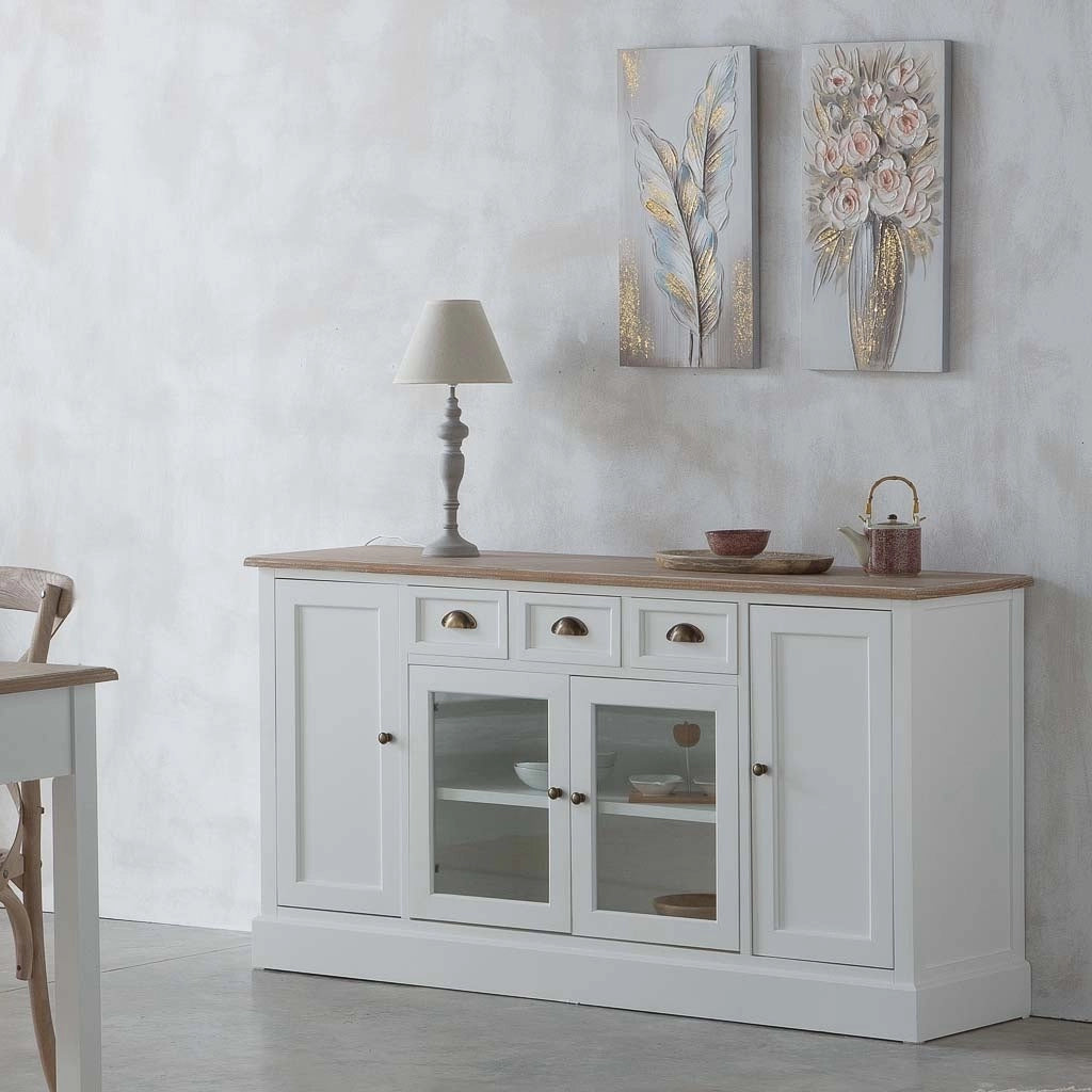 Quadro dipinto a mano con rilievo grigio 30x60x2,5h