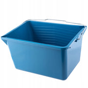 Secchio per vernice KADAX da 12 litri, rettangolare, in plastica, con manico.
