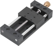 Attuatore Lineare in Alluminio - Tavolo Slittabile 600mm - Spostamento Manuale - Alta Precisione - Capacità di Carico 10 kg - Compatto e Leggero