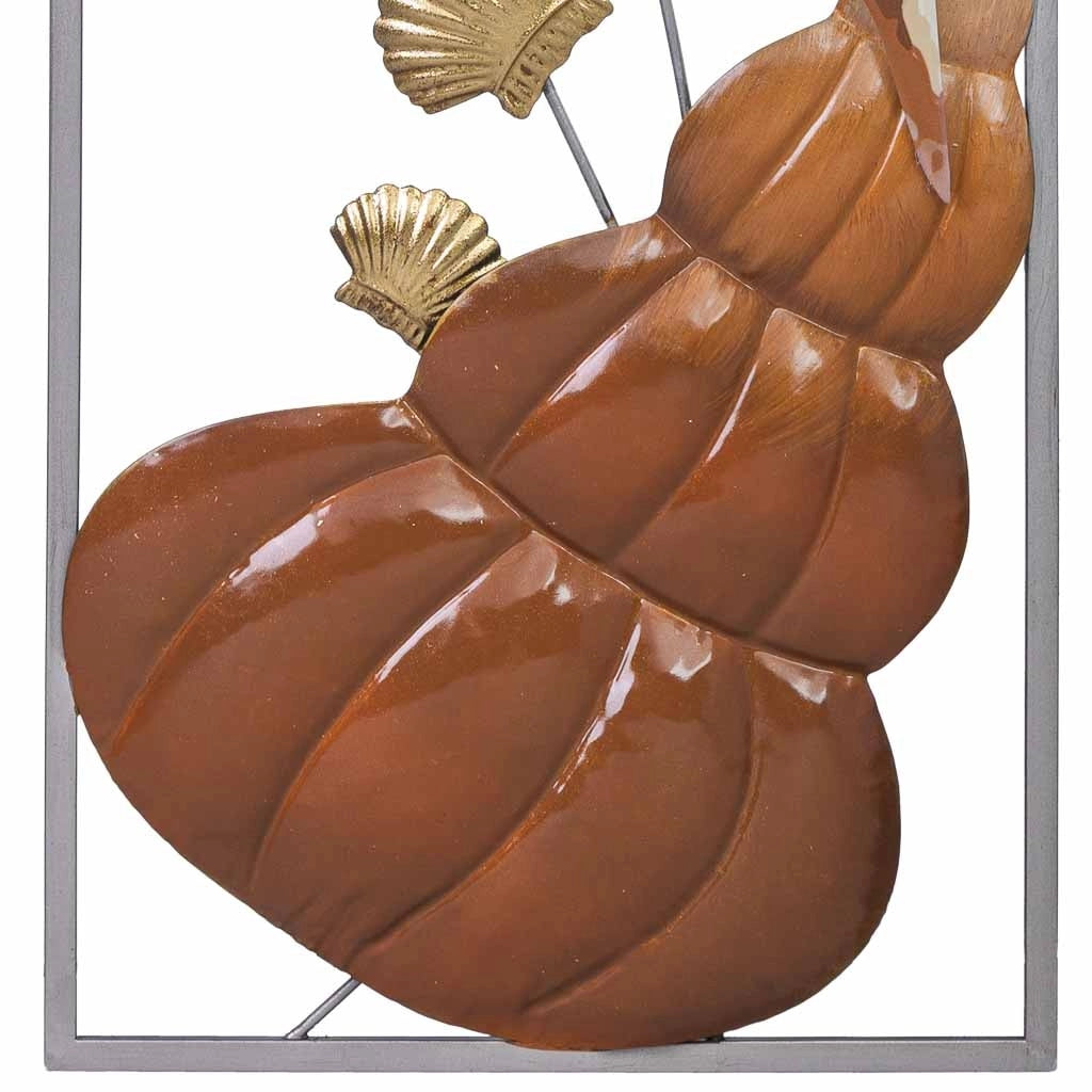 Carta da parati decorativa in metallo 31,1x89,5x3,2