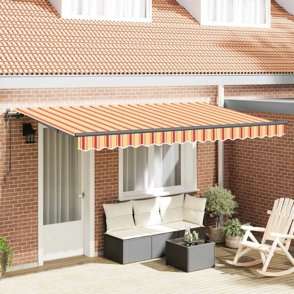 Tenda Retrattile Giallo 400 x 200 cm Tessuto 3329834