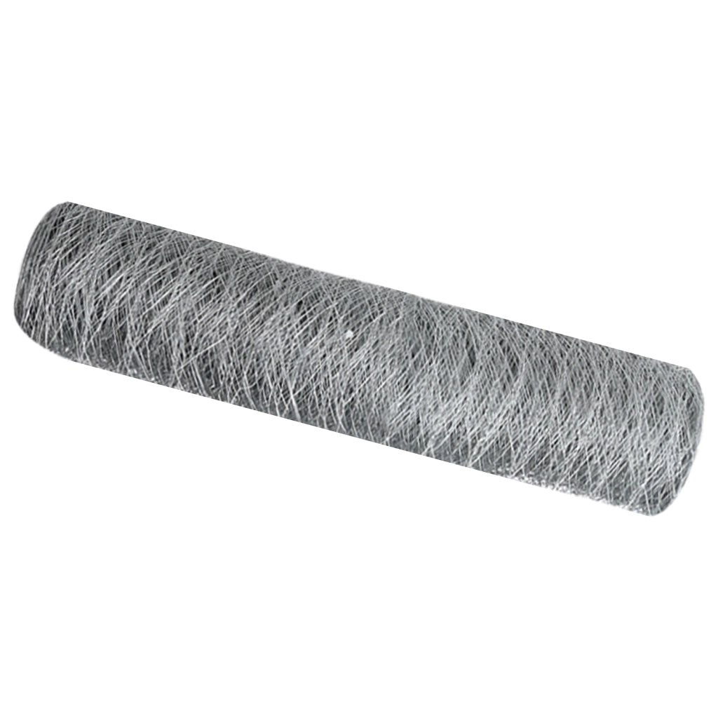 Recinzione Esagonale 0.4x100 m Acciaio Galvanizzato