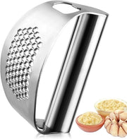 Strumento per l'aglio e spezzatino in acciaio inossidabile 304 con manico e foro per bottiglia - Accessori per cucina professionali per verdure tritate