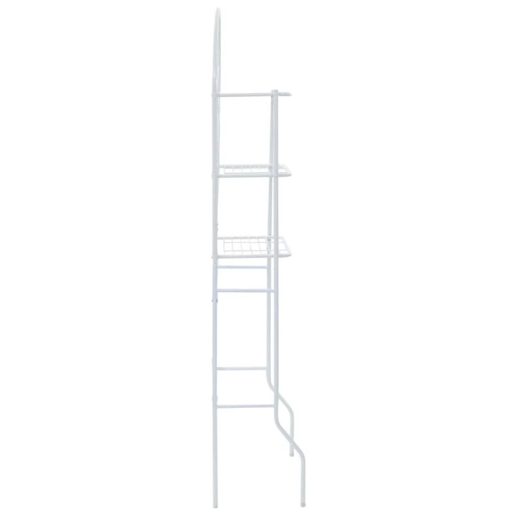 Mensola da bagno 60 x 33 x 174 cm bianco 02_0000683