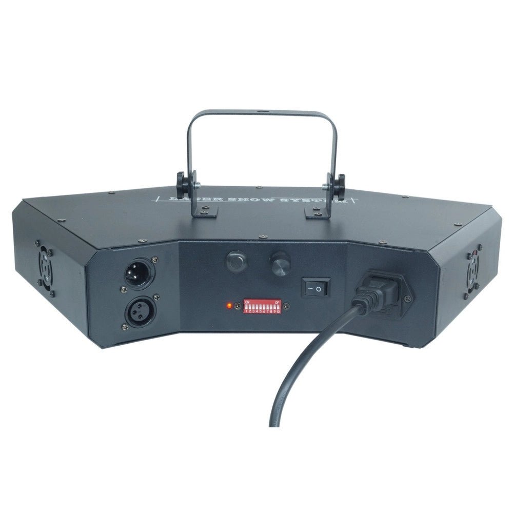 Trade Shop - Proiettore Laser 4 Vie Light Dj Club Discoteca Effetto Luce Dmx H2-2 -