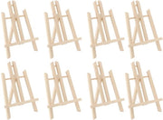 Supporto per dipinti 30 cm - Tavolo di appoggio in legno - Ripiegabile - Regolabile - Portatile - Funzione di angolazione ergonomico - Tavolo di appoggio con sostegno