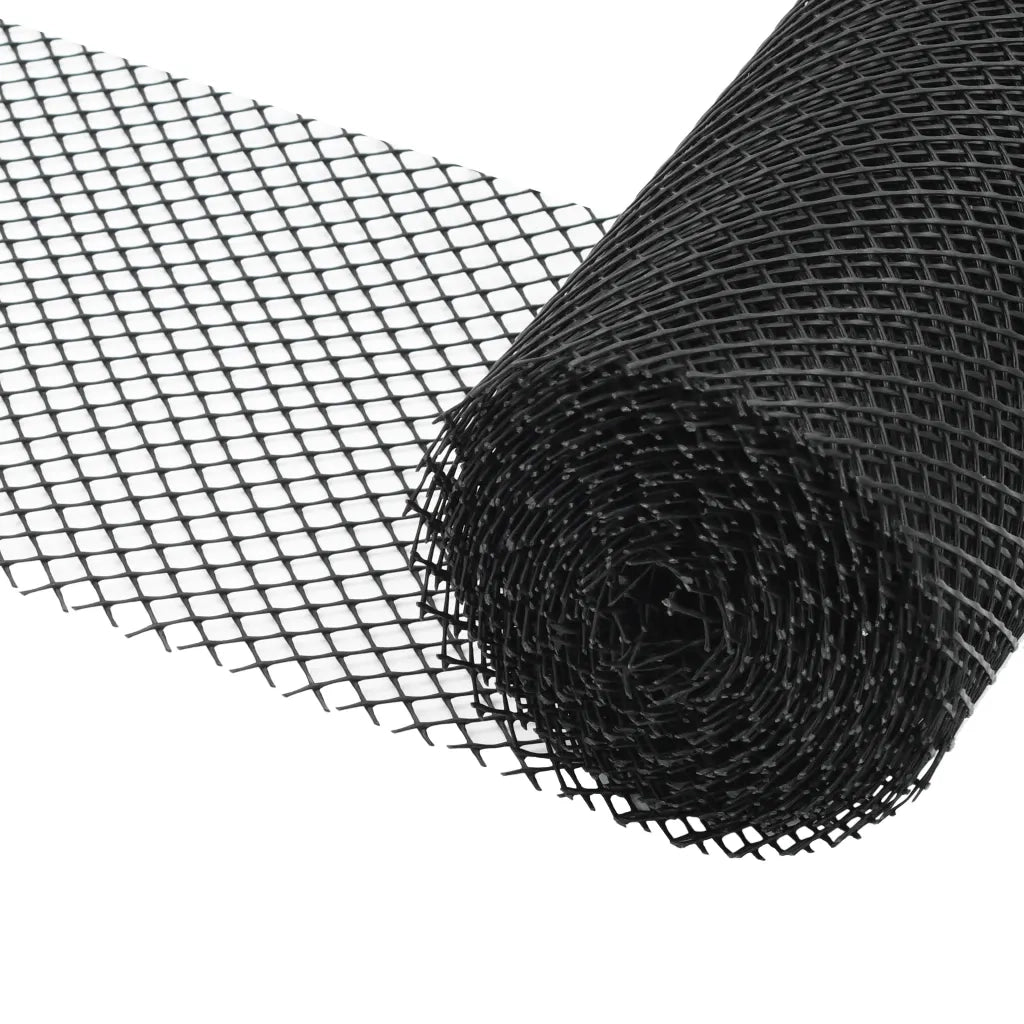 Reti per Grondaie con Ganci 4 pz in HDPE 1,08 ㎡ 143895