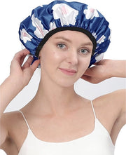 Cappuccio per doccia - Adatto per tutti i tipi di capelli lunghi, regolabile nella lunghezza