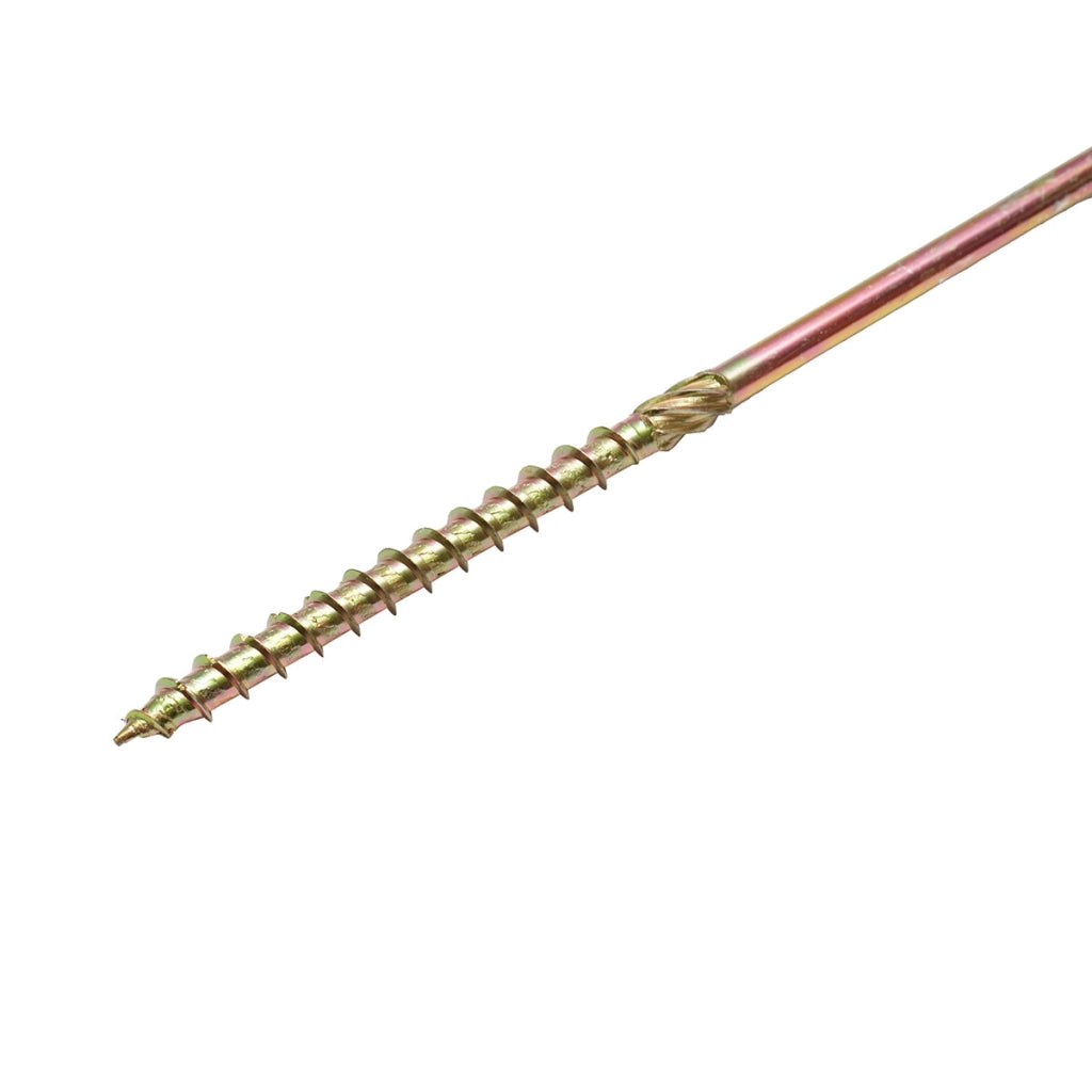 Vite autofilettante per legno a testa svasata 8x280mm tipo torx TX40, 50 pz/scatola