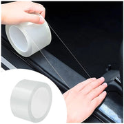 Protezione da urti 5D a fibra di carbonio - Antischoc - Adesivo per auto - Accessori esterni - Universale - Facile da installare - Protezione della porta