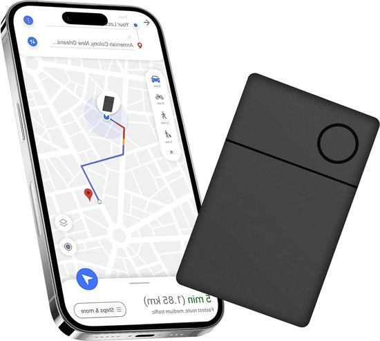 Tracker per portafoglio da 25 mm - portafoglio tracciatore Bluetooth compatibile con Find My Locator - Bagaglio Portafoglio Pasaporto - Android iOS