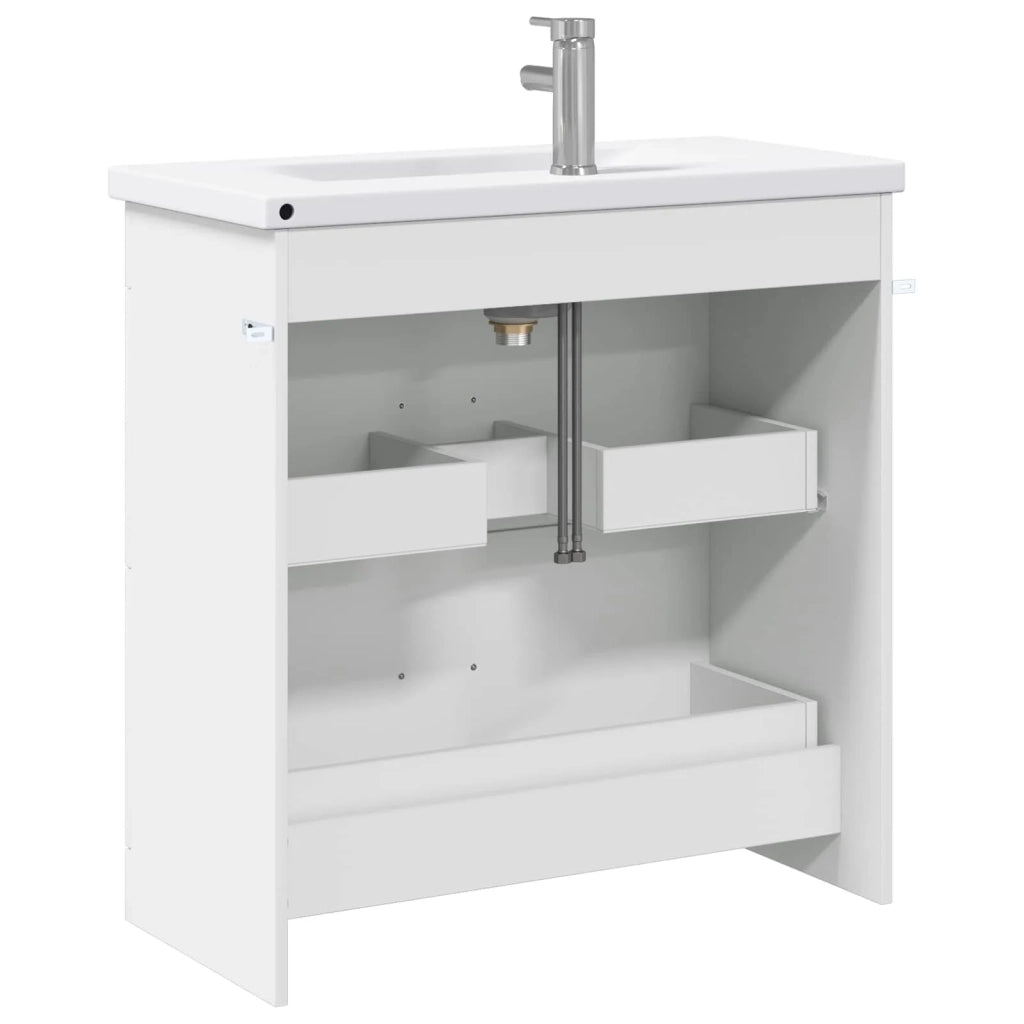 Set di mobili per il bagno Bianco 81 x 40 x 84,5 cm 3404374