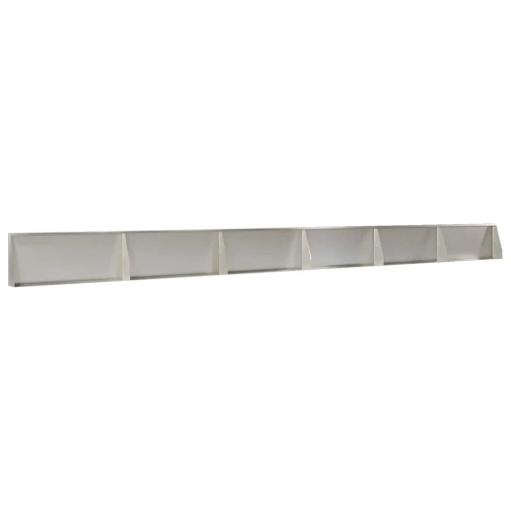 Muro di contenimento 6 pz 100 x 12 x 50 cm Acciaio Inox Argento 3449132