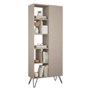 Biblioteca Lince, Libreria 4 Ripiani, 79x32x190h cm Beige