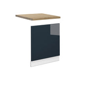 Vicco Mobili da cucina  Blu scuro lucido 60 cm , PL Rovere