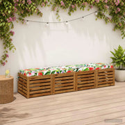 Cuscini per Sedia in 4 Pezzi SOEST 4 pz 100% Poliestere 944400