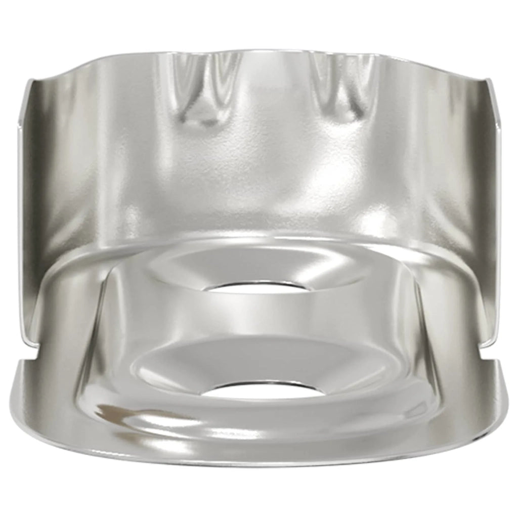Braccio per asta dell'armadio 12 pz Zinco Bianco Ferro CFW2789990