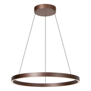 Lampada sospesa ring ruggine LIANE LED 80 cm Lucide