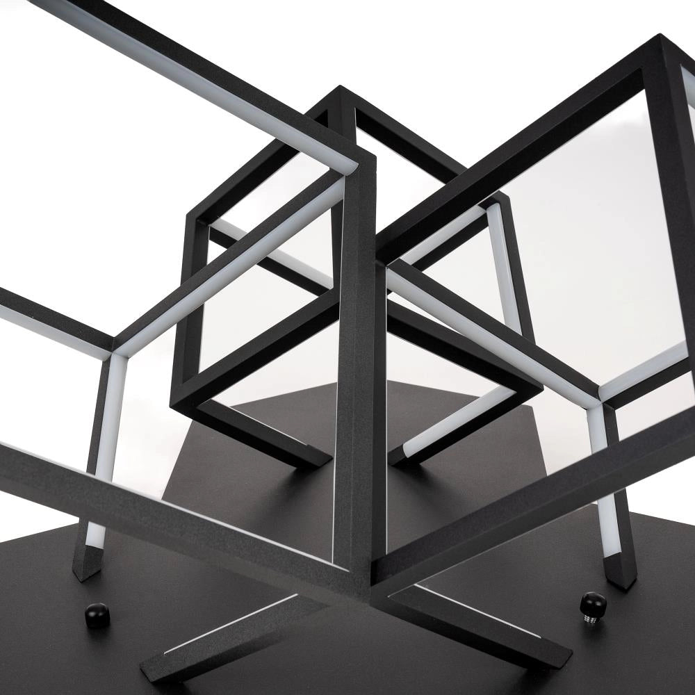 Plafoniera LED dimmerabile V-TAC VT-7921 nera 3000K