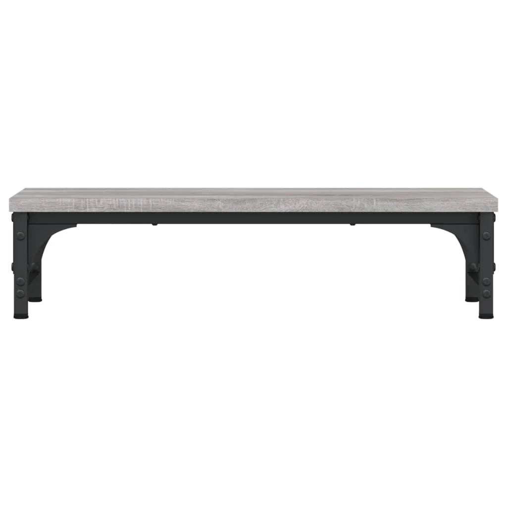 Supporto per monitor Sonoma scrivania/tavolo 55 x 23 x 14 cm legno ingegnerizzato grigio 02_0045000