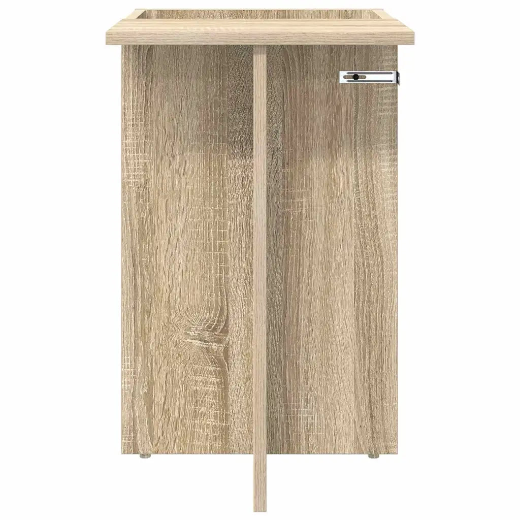 Tavolino Rovere Sonoma 35 x 40 x 55 cm Legno multistrato 891098