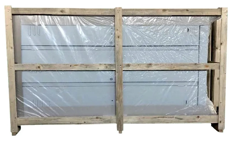 Armadio spogliatoio in metallo verniciato a 3 posti cm. 101x33x180h