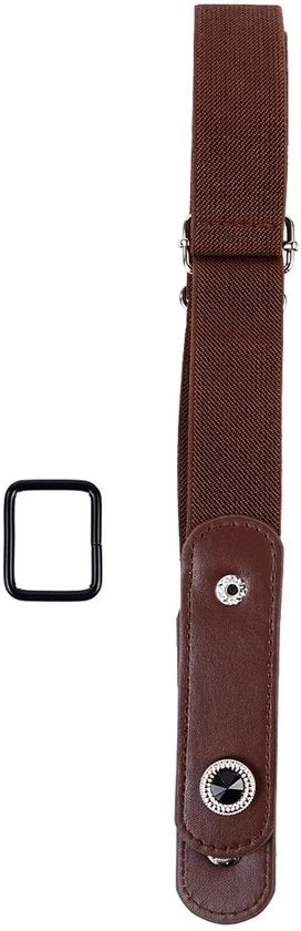 Cintura elastica senza chiusura - Adattabile per 30-75 kg - Invisibile sotto l'abbigliamento - Duratura - 80 cm