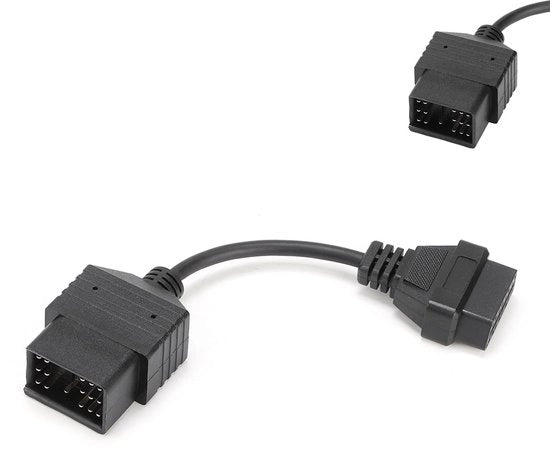 Adattatore OBD2 diagnostico - 17-pins a 16-pins - Adatto per Toyota - 100% Nuovo - Colore come mostrato