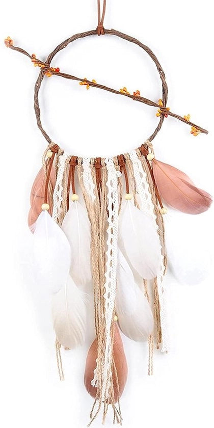 Decorazione Casa Rotan Dreamcatcher con Luci a Led Fairy.