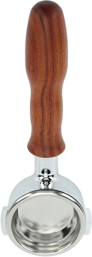 Portafilter set senza base per macchine da caffè espresso 58 mm - Acciaio inossidabile - Compatibile con diverse misure di macchine da caffè espresso - Qualità duratura